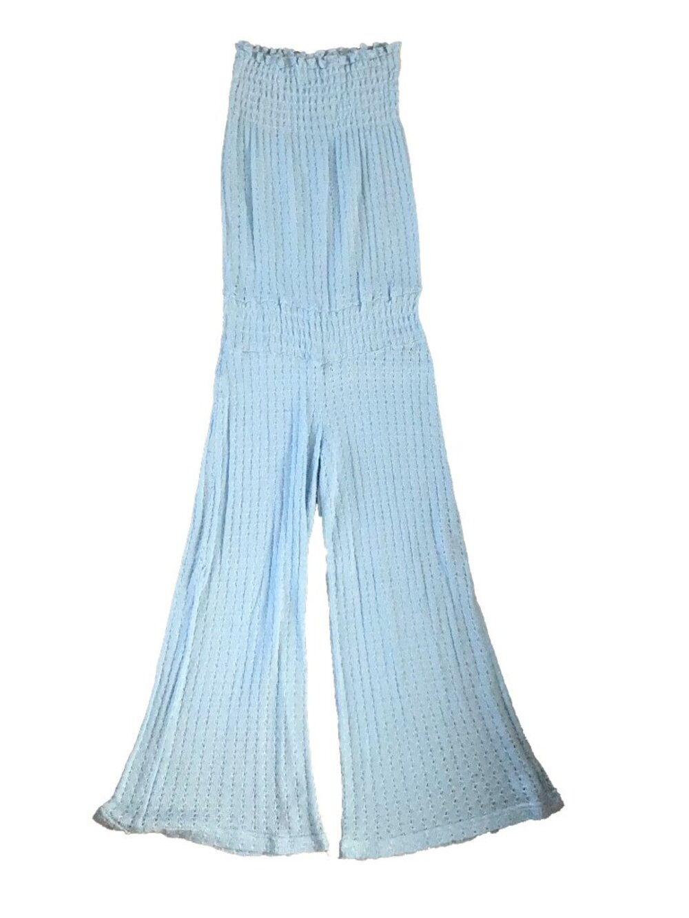 KUSHCUSH KNITTED JUMPSUIT POWDER BLUE